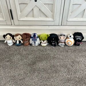Star Wars Disney Hallmark Itty Bittys Plush Toy Set